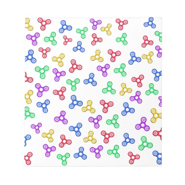 Fidget Spinners Notepad (Front)