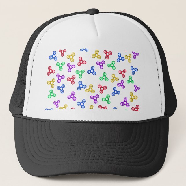 Fidget Spinners Trucker Hat (Front)