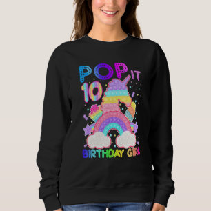 Fidget Toy Rainbow Pop It Pop It Bubble Popper Fid Sweatshirt