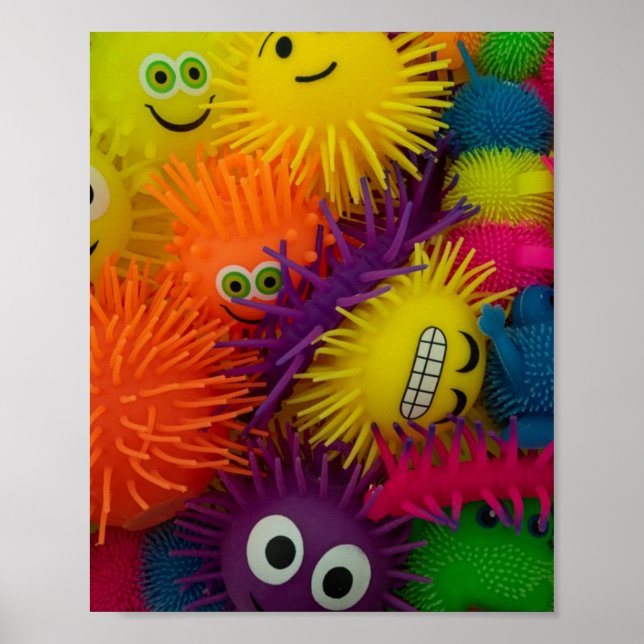 Fidget Toy Squishy Ball Poster (Front)