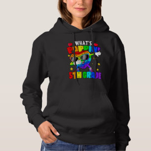 Fidget Toy What Poppin 5th Grade 100th Day Of Scho Hoodie