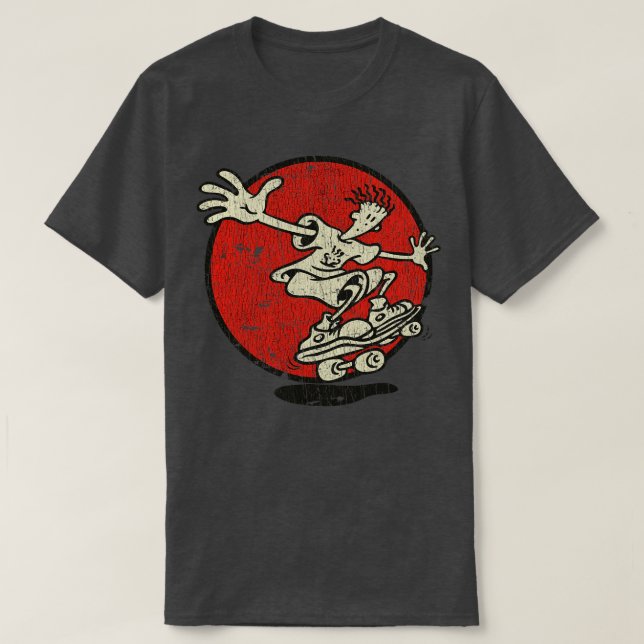 Fido Dido Keep on Skating 1985 T-Shirt (Design Front)