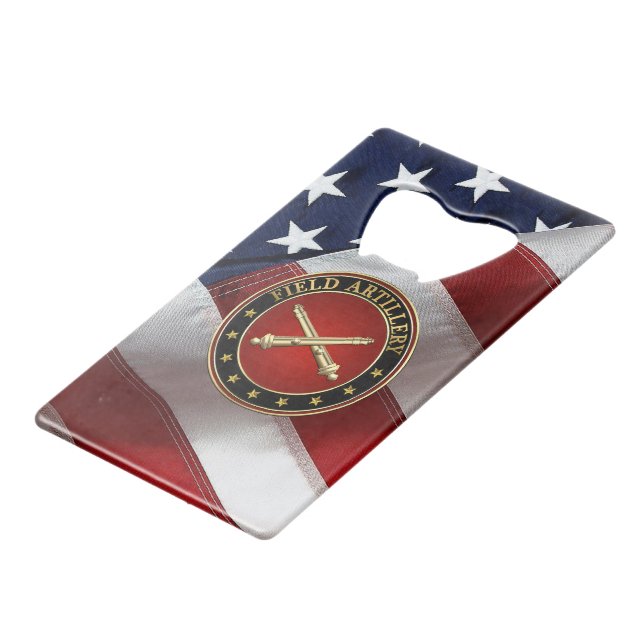 Field Artillery Branch Insignia Special Edition (Front Angled)