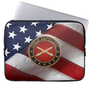 Field Artillery Branch Insignia Special Edition Laptop Sleeve