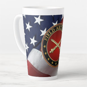Field Artillery Branch Insignia Special Edition Latte Mug