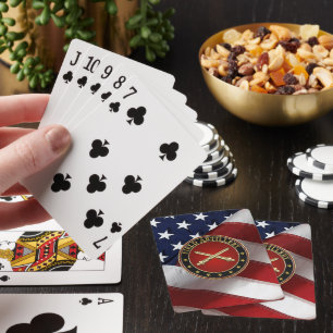 Field Artillery Branch Insignia Special Edition Playing Cards