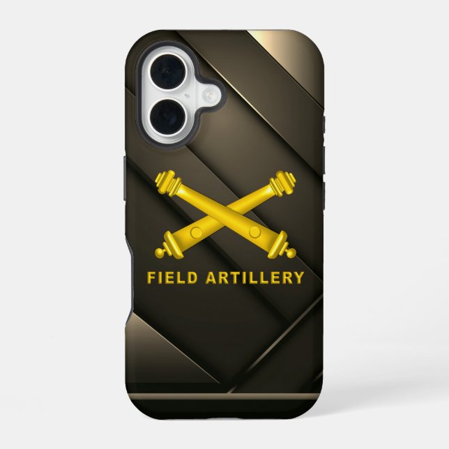 Field Artillery  iPhone 16 Case (Back)