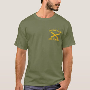 Field Artillery King Of Battle Branch Insignia T-Shirt