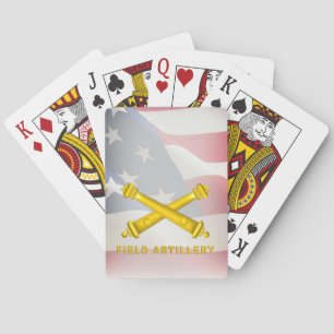 Field Artillery Playing Cards