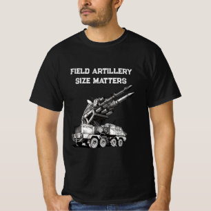 Field Artillery Size Matters Veteran T-Shirt