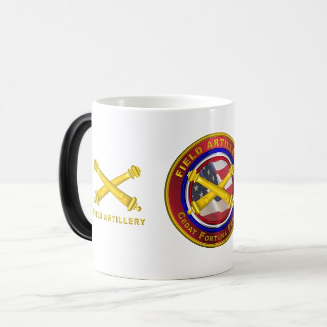  Field Artillery Soldier  Magic Mug (Front Left)