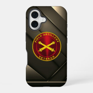 Field Artillery Veteran iPhone 16 Case