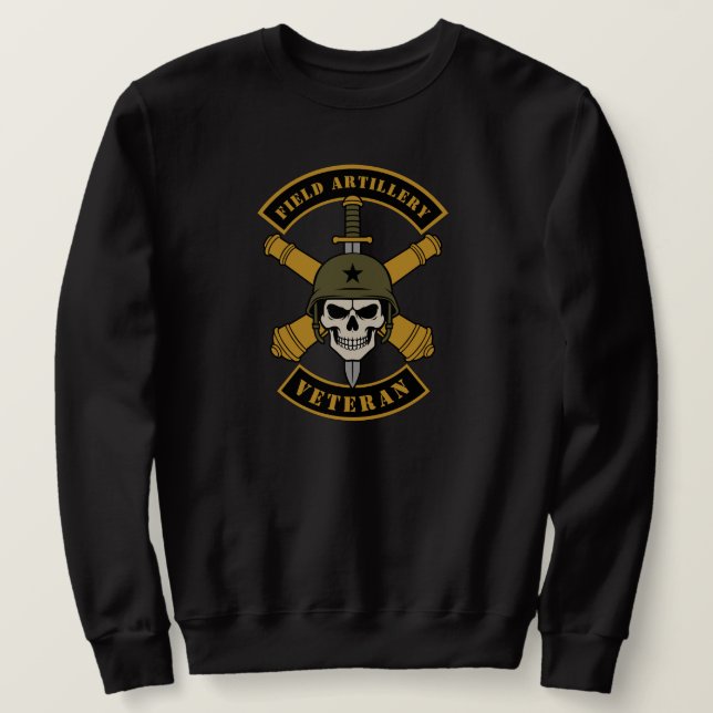 Field Artillery Veteran Sweatshirt (Design Front)
