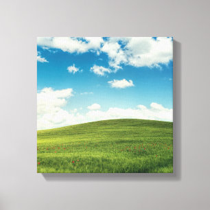 Field  canvas print