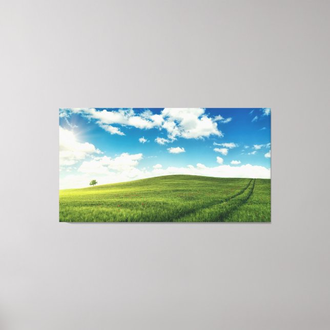 Field Canvas Print (Front)
