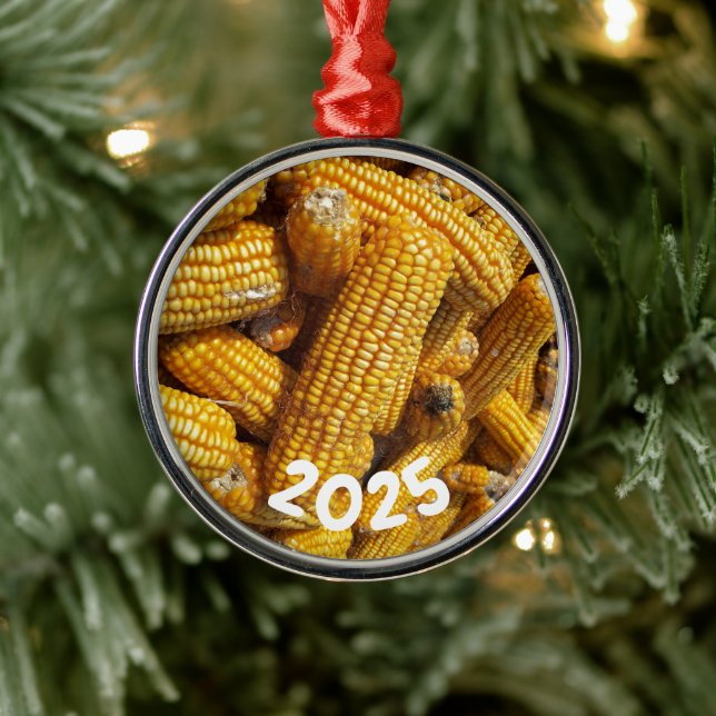 Field Corn Harvest Metal Tree Decoration (Tree)