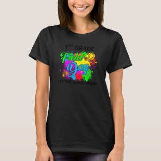 Field Day 2022 First Grade Let The Games Begin Tea T-Shirt