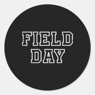 Field Day 2022 For school teachers kids and family Classic Round Sticker