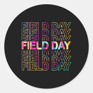 Field Day 2022 Fun Teachers And Students Design 76 Classic Round Sticker