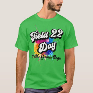 Field Day 2022 Let The Games Begin Kids Boys Girls T-Shirt