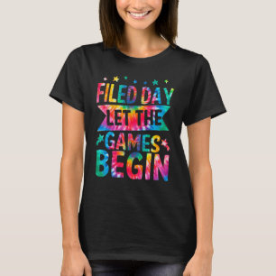 Field Day 2022 Let The Games Begin Kids Girls Boys T-Shirt