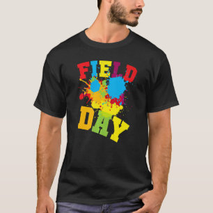 Field Day 2022 Tie Dye Kids Boys Girls Teacher St T-Shirt