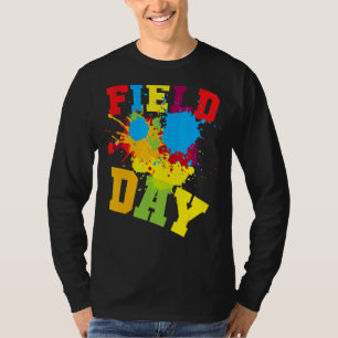 Field Day 2022 Tie Dye Kids Boys Girls Teacher St T-Shirt