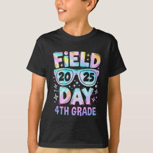 Field Day 2025 4th Grade School Trip Teacher Stude T-Shirt