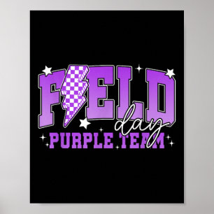 Field Day 2025 Purple Team Field Trip Colour Team Poster
