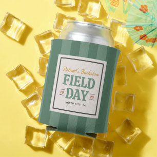 Field Day Bachelor Party Can Cooler