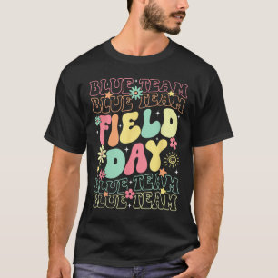 Field Day Blue Team Colour War Camp Team Game Comp T-Shirt