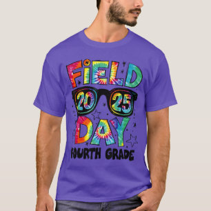 Field Day Fourth Grade Field Trip Fun Day Teacher T-Shirt