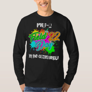 Field Day Fun Day 2022 Teacher Student T-Shirt