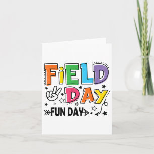 Field Day Fun Day For Teacher Kids Field Day 2025  Card