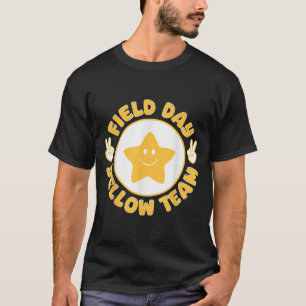 Field Day Fun Day Yellow Team Fun Team Game Compet T-Shirt