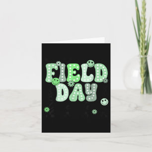 Field Day Green Team Colour Field Trip Team Game C Card