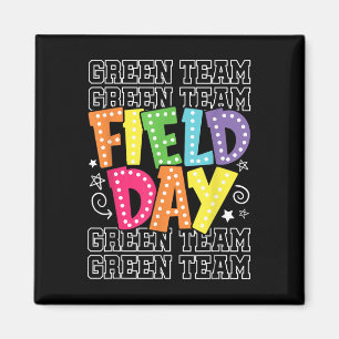 Field Day Green Team Colour War Camp Team Game Com Magnet