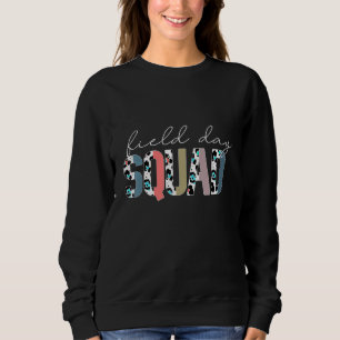 Field Day Half Leopard 2022 Field Squad Kids Boys  Sweatshirt