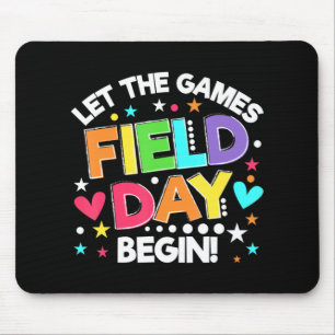 Field Day Let The Games Begin Kids Boys Girls Teac Mouse Pad