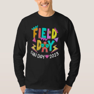 Field Day Let The Games Begin Kids Teachers Field  T-Shirt
