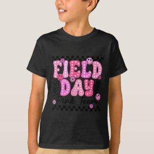 Field Day Pink Team Colour Field Trip Team Game Co T-Shirt
