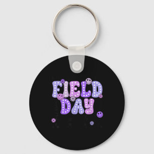 Field Day Purple Team Colour Field Trip Team Game Key Ring