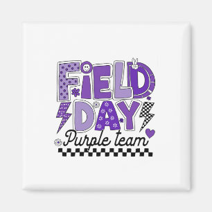 Field Day Purple Team Colour Field Trip Team Game Magnet