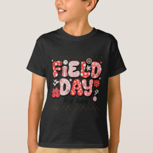 Field Day Red Team Colour Field Trip Team Game Com T-Shirt