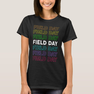 Field Day School Vintage Boys Girls Kids T-Shirt
