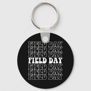 Field Day Teacher Student Cool Last Day Of School Key Ring