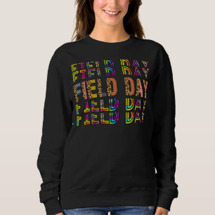 Field Day Tie Dyed Field Day Squad Leopard Tie Dy Sweatshirt