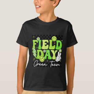 Field Day Trip Green Team Colour Game Competition T-Shirt