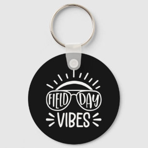 Field Day Vibes Fun  For Teacher Kids Field Day 20 Key Ring