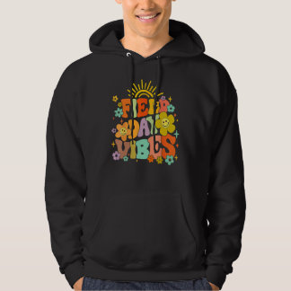 Field Day Vibes Summer Teacher Kids Last Day Of Sc Hoodie